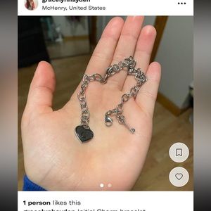 Initial Charm Bracelet